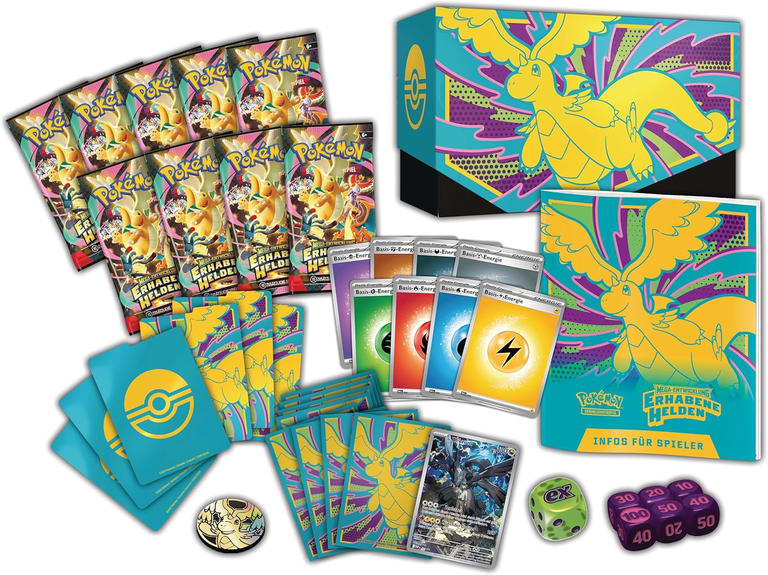 Pokemon Erhabene Helden Top Trainer Box
