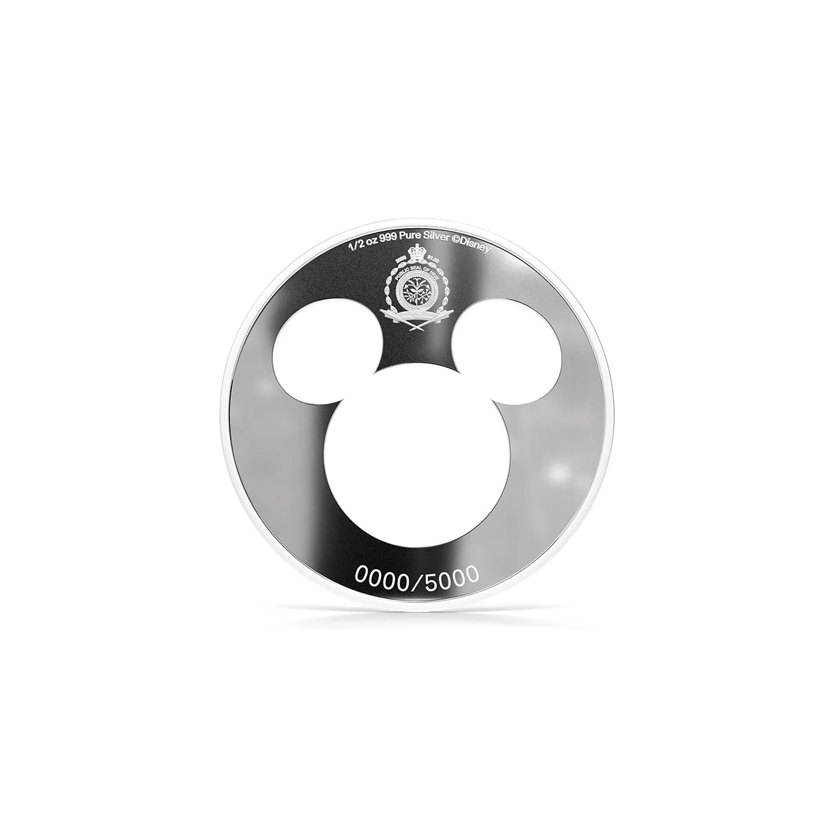 AGORO Mickey Mouse Silber Münze 0,5 oz 999 Feinsilber